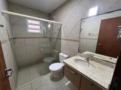 Uma casa de banho em Casa Carnaúba - com piscina a 150m da praia Mariscal