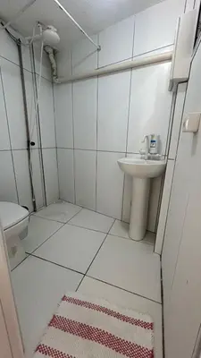 A planta de Kitnet a 1,6km da praia