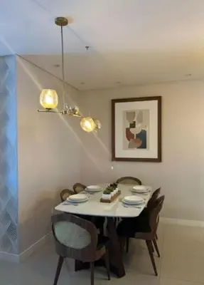 A planta de Apartamento proximo ao mar no melhor da Meia Praia