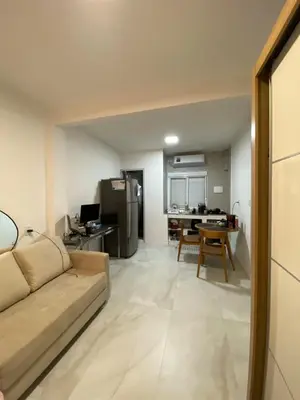 A cozinha ou kitchenette de Studio para Descansar no Réveillon
