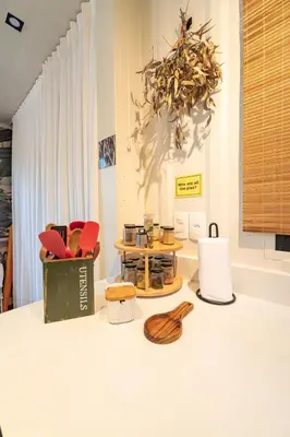 Refeições no apartamento ou nas proximidades