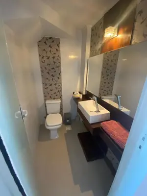 Uma casa de banho em Apê Costa Esmeralda
