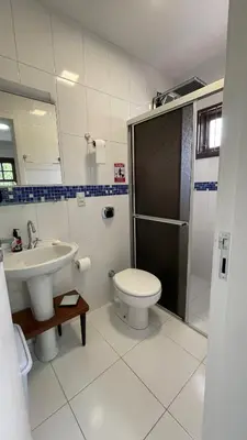 A planta de Casa de Praia - 4 quartos Centro