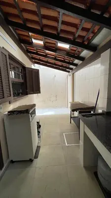 A planta de Casa de Praia - 4 quartos Centro