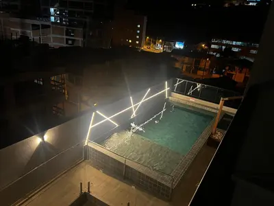 A piscina em ou perto de Apartamento novo e exclusivo no Austin 179 em Itapema