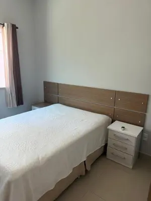A planta de Amplo Apartamento 3 Quartos a 100m da Praia do Mariscal com Vista para o Mar