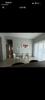 A planta de Amplo Apartamento 3 Quartos a 100m da Praia do Mariscal com Vista para o Mar