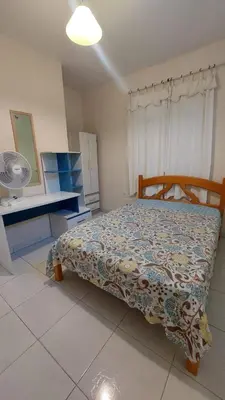 Uma cama ou camas num quarto em Casa em Bombinhas- praia de Zimbros