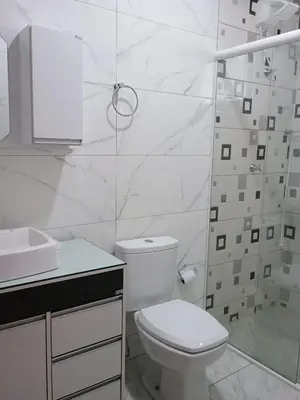 Uma casa de banho em Casa em Bombinhas- praia de Zimbros