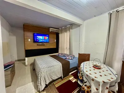 A planta de Quarto Equipado próximo as praias em Balneário