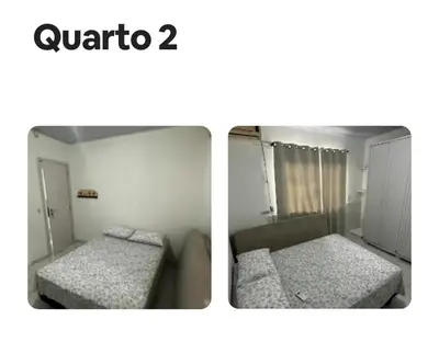 Uma cama ou camas num quarto em House for family