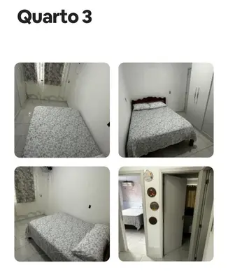 Uma cama ou camas num quarto em House for family