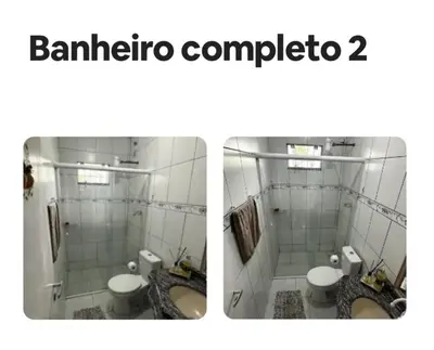 Uma casa de banho em House for family