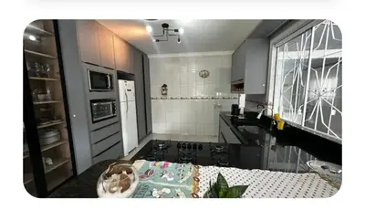 A cozinha ou kitchenette de House for family