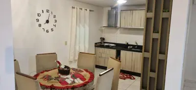 A cozinha ou kitchenette de Casa na Praia do Araçá, Porto Belo