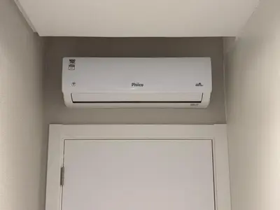 A planta de Flat com Academia, Rooftop, Piscina e Vista Mar