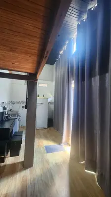 A planta de Loft para 4 pessoas, moderno 7 min da praia de carro!