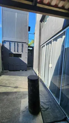 A planta de Loft para 4 pessoas, moderno 7 min da praia de carro!