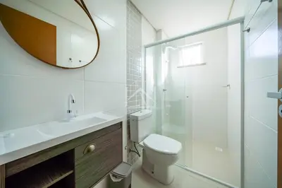Uma casa de banho em Cobertura 07 Antares Bombinhas