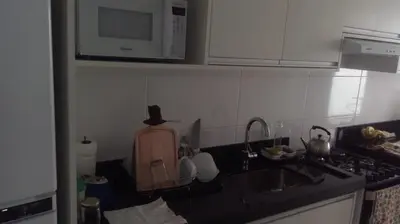 A cozinha ou kitchenette de Apartamento Eco Village Park