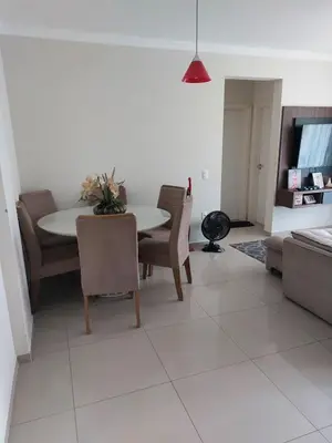 Uma área de estar em Apartamento para Férias