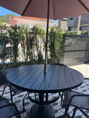 Uma varanda ou terraço em Village