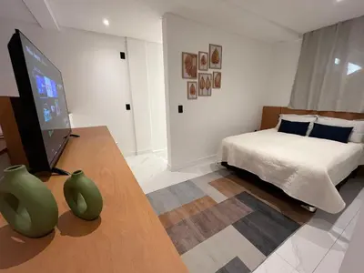 Uma cama ou camas num quarto em Village