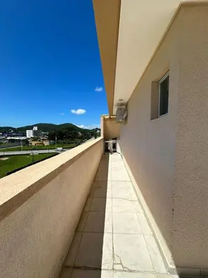Uma varanda ou terraço em Cobertura em Bombas