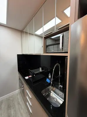 A cozinha ou kitchenette de JD Village