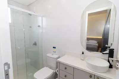 Uma casa de banho em Farol de Bombas