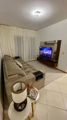 A planta de Apto Térreo para Temporada em Bombinhas