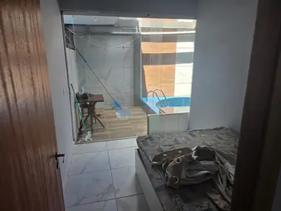 A planta de Ground Floor Apartment Private Pool Meia Praia Beach Itapem