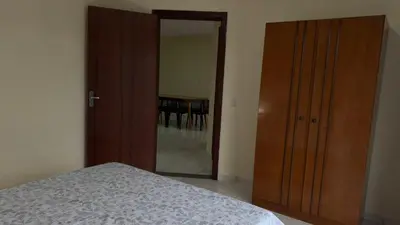 Uma cama ou camas num quarto em Residencial São Francisco