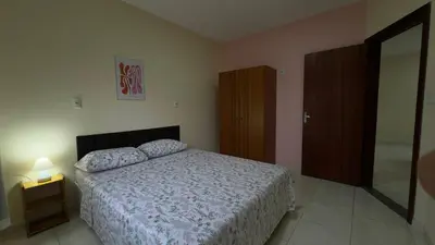 Uma cama ou camas num quarto em Residencial São Francisco