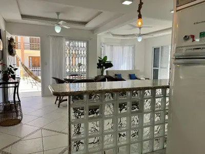A planta de Casa 4Q • Conforto Perto da Praia de Palmas