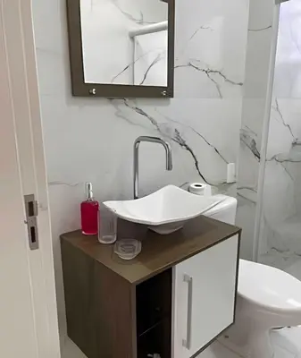 A planta de Apartamento BRISAMAR 101