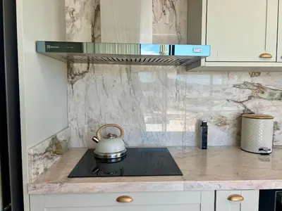 A cozinha ou kitchenette de Perfeita! Cobertura na Praia de Palmas! - EF02J