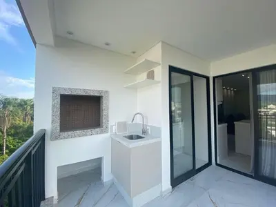 A planta de Apartmento em Pereque - Porto Belo