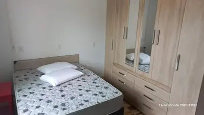 Uma cama ou camas num quarto em Casa França