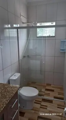 Uma casa de banho em Casa França