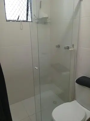 Uma casa de banho em Apto de cobertura duplex, melhor área de Itapema-SC