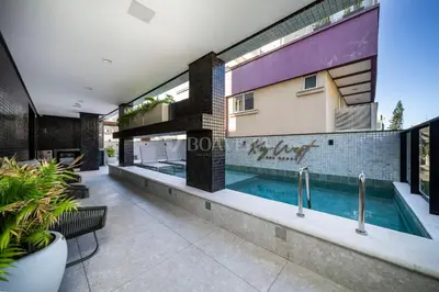 A piscina em ou perto de Apartamento alto padrão 3 quartos c/piscina