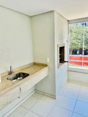 A planta de Incrível Apartamento vista mar a poucos passos da praia com 3 dormitórios