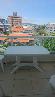 Uma varanda ou terraço em Residencial don Juan