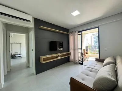 A planta de Ilumini Residence - Apto Frente Rua na Avenida Principal na Praia de Palmas