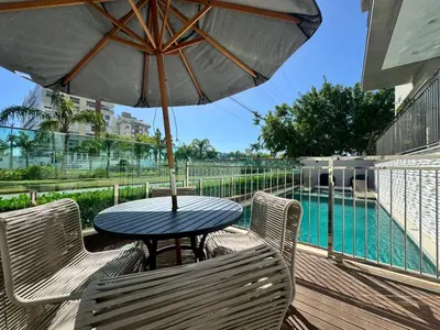 A planta de Ilumini Residence - Apto Frente Rua na Avenida Principal na Praia de Palmas