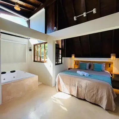 Studio Na Natureza Com Hidro - Baoba Suites