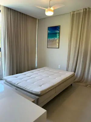 Uma cama ou camas num quarto em Flat Liv Exclusive