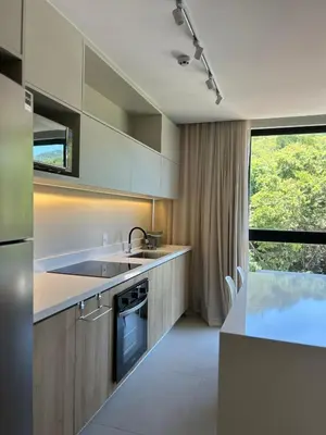 A cozinha ou kitchenette de Flat Liv Exclusive