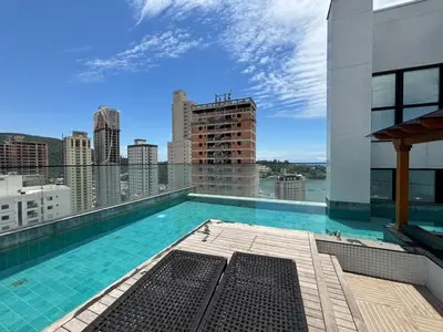 A piscina em ou perto de Studio com vista mar para até 3 pessoas em Itapema